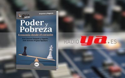 José Antonio Puglisi con su «GuíaBurros: Poder y pobreza» en «Colaborum», en RadioYa
